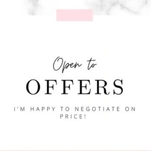 Open to offers 💖